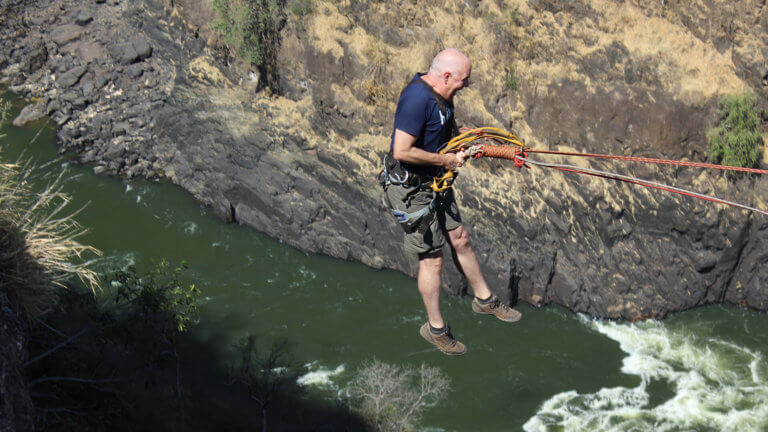 Gorge Jump - Zambezi River in Zimbabwe