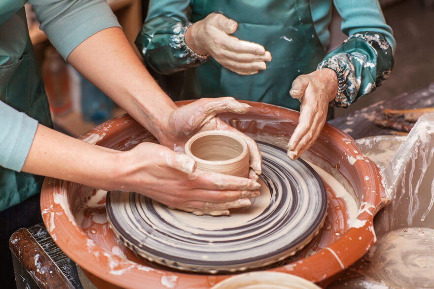 Toronto West End pottery making