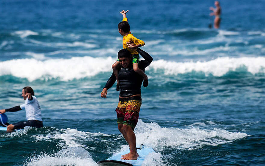 Kahalu’u Bay Surf & Sea Surf Lessons