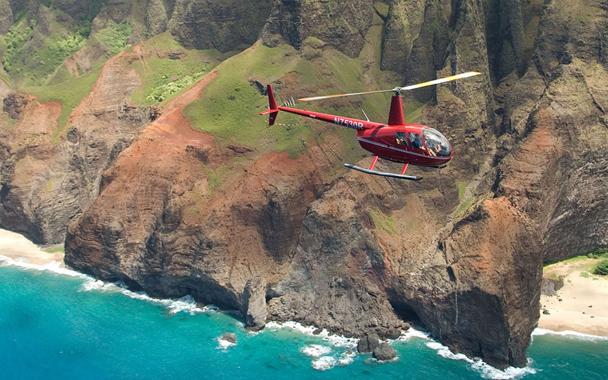 helicopter tour kauai coast
